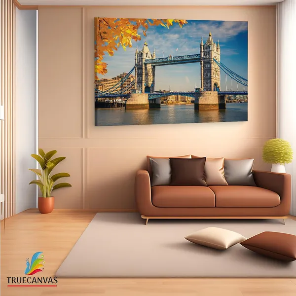 Multicolor_Tower_Bridge,_Wooden_Framed_Canvas_Paintings_|_For_Living_Room_|_Bedroom_|_Office_|_Gallery_|_Ready_Wall_Mount_Canvas_Wall_Art_Painting_|_Size_-_12_X_18In,_Ct0548
