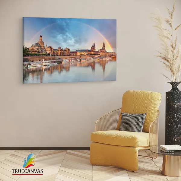 Multicolor_Dresden,_Germany,_Wooden_Framed_Canvas_Paintings_|_For_Living_Room_|_Bedroom_|_Office_|_Gallery_|_Ready_Wall_Mount_Canvas_Wall_Art_Painting_|_Size_-_12_X_18In,_Ct0554