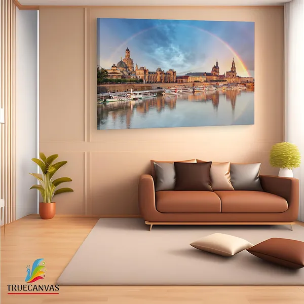 Multicolor_Dresden,_Germany,_Wooden_Framed_Canvas_Paintings_|_For_Living_Room_|_Bedroom_|_Office_|_Gallery_|_Ready_Wall_Mount_Canvas_Wall_Art_Painting_|_Size_-_12_X_18In,_Ct0554