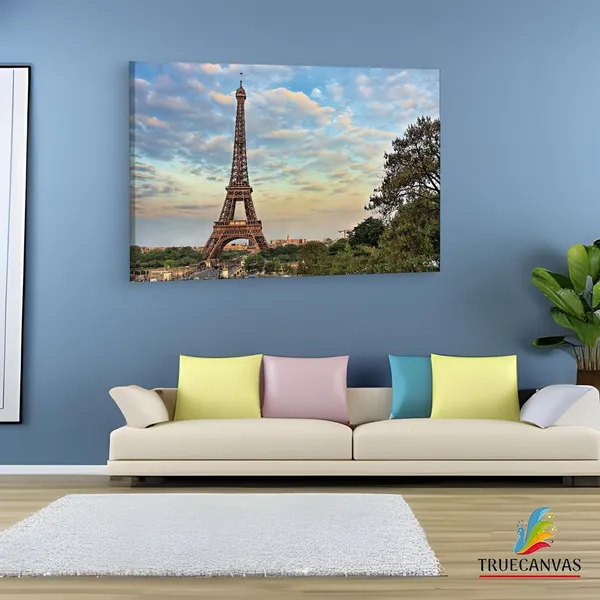 Multicolor_Eiffel_Tower,_Wooden_Framed_Canvas_Paintings_|_For_Living_Room_|_Bedroom_|_Office_|_Gallery_|_Ready_Wall_Mount_Canvas_Wall_Art_Painting_|_Size_-_12_X_18In,_Ct0560