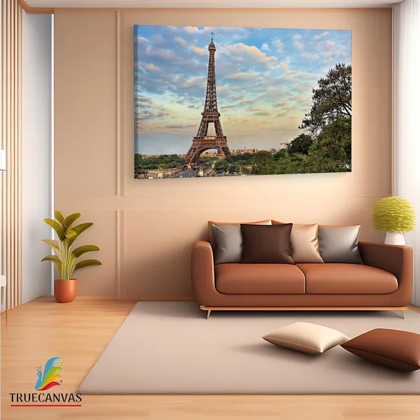 Multicolor_Eiffel_Tower,_Wooden_Framed_Canvas_Paintings_|_For_Living_Room_|_Bedroom_|_Office_|_Gallery_|_Ready_Wall_Mount_Canvas_Wall_Art_Painting_|_Size_-_12_X_18In,_Ct0560