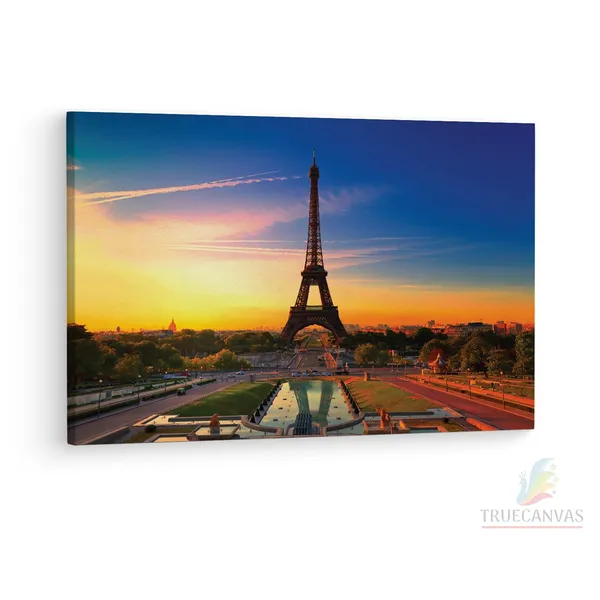 Multicolor_Eiffel_Tower,_Wooden_Framed_Canvas_Paintings_|_For_Living_Room_|_Bedroom_|_Office_|_Gallery_|_Ready_Wall_Mount_Canvas_Wall_Art_Painting_|_Size_-_12_X_18In,_Ct0564