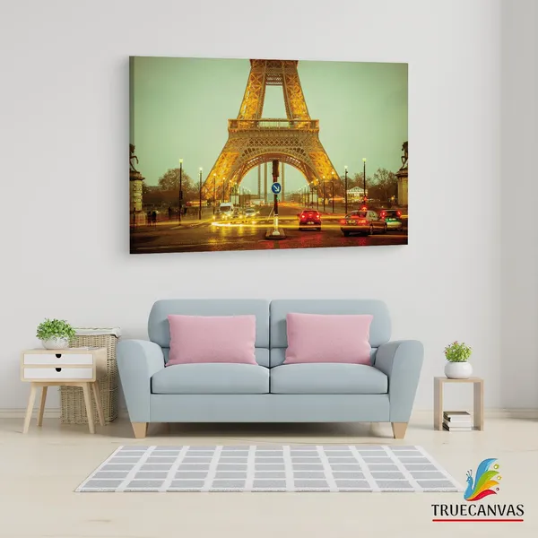 Multicolor_Eiffel_Tower,_Wooden_Framed_Canvas_Paintings_|_For_Living_Room_|_Bedroom_|_Office_|_Gallery_|_Ready_Wall_Mount_Canvas_Wall_Art_Painting_|_Size_-_12_X_18In,_Ct0567