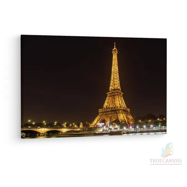 Multicolor_Eiffel_Tower,_Wooden_Framed_Canvas_Paintings_|_For_Living_Room_|_Bedroom_|_Office_|_Gallery_|_Ready_Wall_Mount_Canvas_Wall_Art_Painting_|_Size_-_12_X_18In,_Ct0568