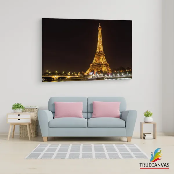 Multicolor_Eiffel_Tower,_Wooden_Framed_Canvas_Paintings_|_For_Living_Room_|_Bedroom_|_Office_|_Gallery_|_Ready_Wall_Mount_Canvas_Wall_Art_Painting_|_Size_-_12_X_18In,_Ct0568