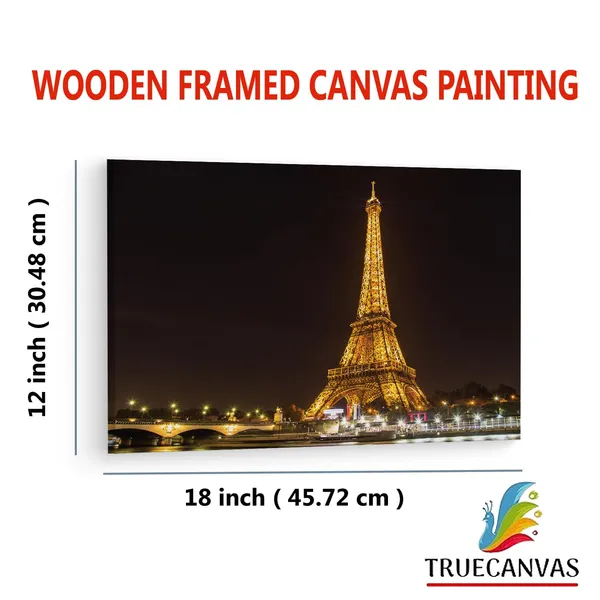Multicolor_Eiffel_Tower,_Wooden_Framed_Canvas_Paintings_|_For_Living_Room_|_Bedroom_|_Office_|_Gallery_|_Ready_Wall_Mount_Canvas_Wall_Art_Painting_|_Size_-_12_X_18In,_Ct0568