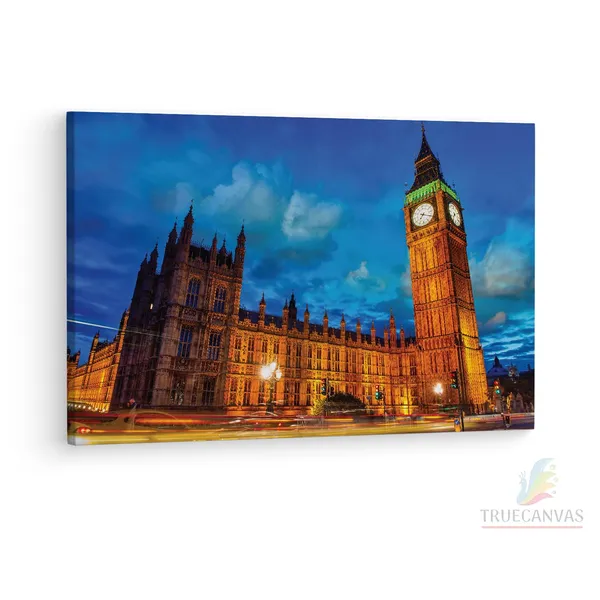 Multicolor_Big_Ben,_Wooden_Framed_Canvas_Paintings_|_For_Living_Room_|_Bedroom_|_Office_|_Gallery_|_Ready_Wall_Mount_Canvas_Wall_Art_Painting_|_Size_-_12_X_18In,_Ct0569