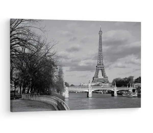 Multicolor_Eiffel_Tower,_Wooden_Framed_Canvas_Paintings_|_For_Living_Room_|_Bedroom_|_Office_|_Gallery_|_Ready_Wall_Mount_Canvas_Wall_Art_Painting_|_Size_-_12_X_18In,_Ct0571