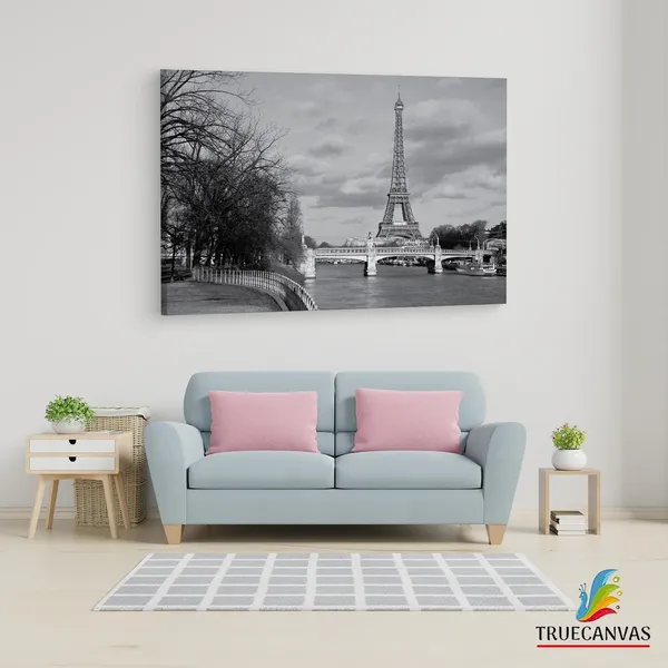 Multicolor_Eiffel_Tower,_Wooden_Framed_Canvas_Paintings_|_For_Living_Room_|_Bedroom_|_Office_|_Gallery_|_Ready_Wall_Mount_Canvas_Wall_Art_Painting_|_Size_-_12_X_18In,_Ct0571
