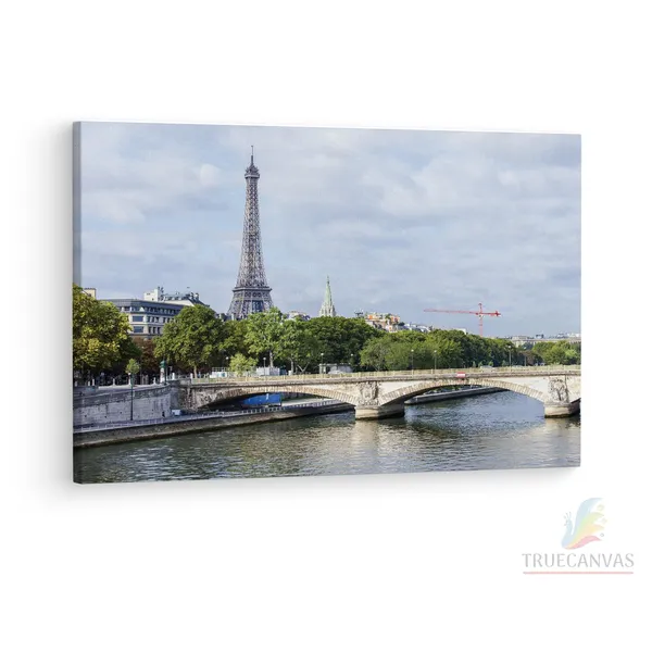 Multicolor_Invalides_Bridge,_Wooden_Framed_Canvas_Paintings_|_For_Living_Room_|_Bedroom_|_Office_|_Gallery_|_Ready_Wall_Mount_Canvas_Wall_Art_Painting_|_Size_-_12_X_18In,_Ct0572