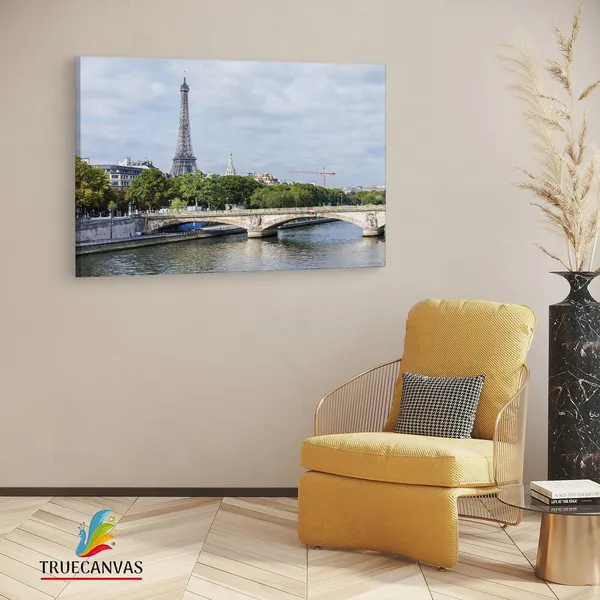 Multicolor_Invalides_Bridge,_Wooden_Framed_Canvas_Paintings_|_For_Living_Room_|_Bedroom_|_Office_|_Gallery_|_Ready_Wall_Mount_Canvas_Wall_Art_Painting_|_Size_-_12_X_18In,_Ct0572
