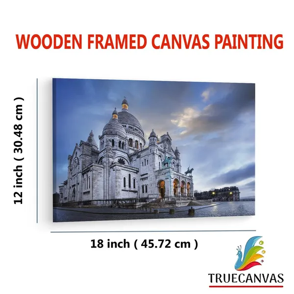 Multicolor_The_Basilica_Of_The_Sacred,_Wooden_Framed_Canvas_Paintings_|_For_Living_Room_|_Bedroom_|_Office_|_Gallery_|_Ready_Wall_Mount_Canvas_Wall_Art_Painting_|_Size_-_12_X_18In,_Ct0573