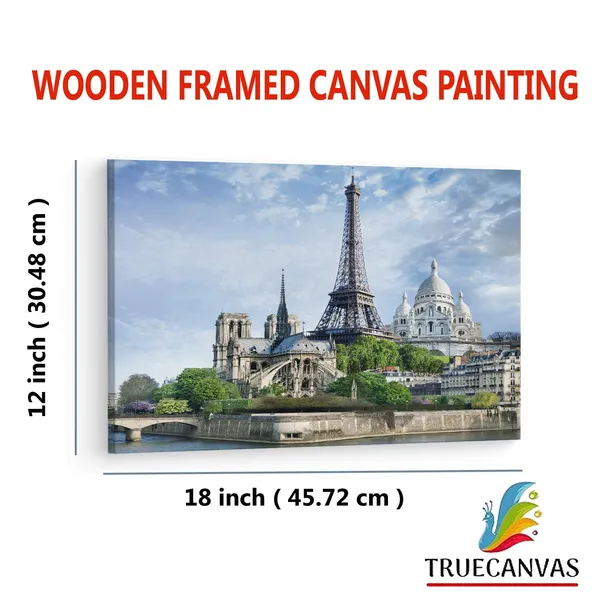 Multicolor_Eiffel_Tower,_Wooden_Framed_Canvas_Paintings_|_For_Living_Room_|_Bedroom_|_Office_|_Gallery_|_Ready_Wall_Mount_Canvas_Wall_Art_Painting_|_Size_-_12_X_18In,_Ct0576