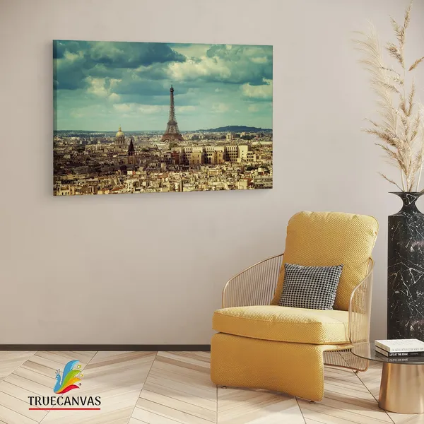 Multicolor_Eiffel_Tower,_Wooden_Framed_Canvas_Paintings_|_For_Living_Room_|_Bedroom_|_Office_|_Gallery_|_Ready_Wall_Mount_Canvas_Wall_Art_Painting_|_Size_-_12_X_18In,_Ct0578