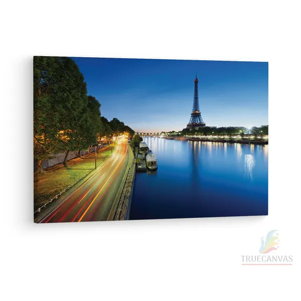 Multicolor_Eiffel_Tower,_Wooden_Framed_Canvas_Paintings_|_For_Living_Room_|_Bedroom_|_Office_|_Gallery_|_Ready_Wall_Mount_Canvas_Wall_Art_Painting_|_Size_-_12_X_18In,_Ct0582