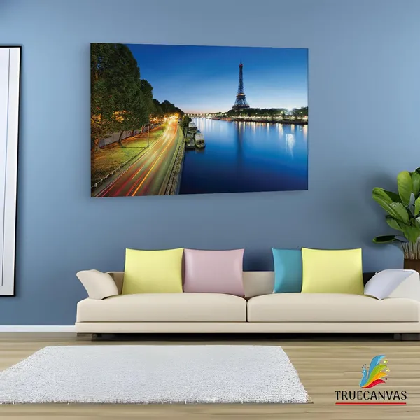 Multicolor_Eiffel_Tower,_Wooden_Framed_Canvas_Paintings_|_For_Living_Room_|_Bedroom_|_Office_|_Gallery_|_Ready_Wall_Mount_Canvas_Wall_Art_Painting_|_Size_-_12_X_18In,_Ct0582