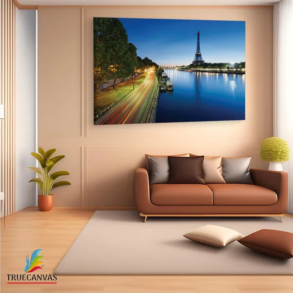 Multicolor_Eiffel_Tower,_Wooden_Framed_Canvas_Paintings_|_For_Living_Room_|_Bedroom_|_Office_|_Gallery_|_Ready_Wall_Mount_Canvas_Wall_Art_Painting_|_Size_-_12_X_18In,_Ct0582