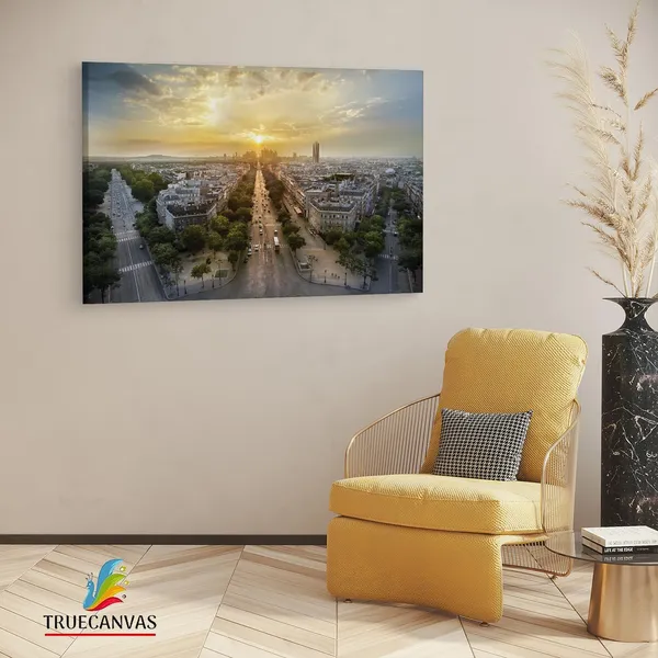 Multicolor_Paris,_Wooden_Framed_Canvas_Paintings_|_For_Living_Room_|_Bedroom_|_Office_|_Gallery_|_Ready_Wall_Mount_Canvas_Wall_Art_Painting_|_Size_-_12_X_18In,_Ct0585