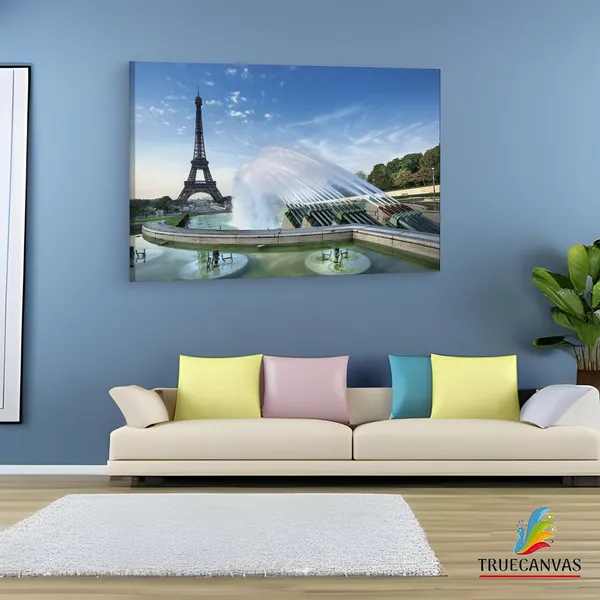 Multicolor_Trocad?Ro_Gardens,_Wooden_Framed_Canvas_Paintings_|_For_Living_Room_|_Bedroom_|_Office_|_Gallery_|_Ready_Wall_Mount_Canvas_Wall_Art_Painting_|_Size_-_12_X_18In,_Ct0586