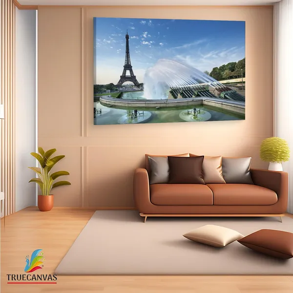 Multicolor_Trocad?Ro_Gardens,_Wooden_Framed_Canvas_Paintings_|_For_Living_Room_|_Bedroom_|_Office_|_Gallery_|_Ready_Wall_Mount_Canvas_Wall_Art_Painting_|_Size_-_12_X_18In,_Ct0586