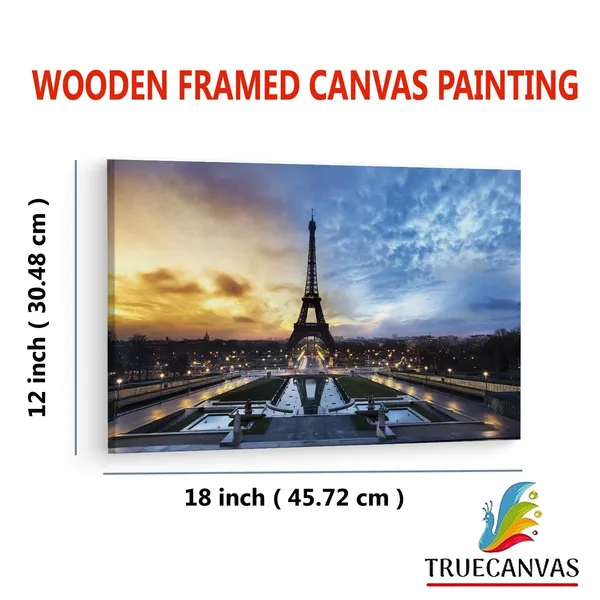 Multicolor_Eiffel_Tower,_Wooden_Framed_Canvas_Paintings_|_For_Living_Room_|_Bedroom_|_Office_|_Gallery_|_Ready_Wall_Mount_Canvas_Wall_Art_Painting_|_Size_-_12_X_18In,_Ct0587