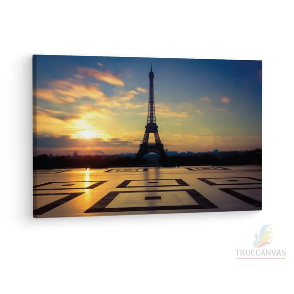 Multicolor_Eiffel_Tower,_Wooden_Framed_Canvas_Paintings_|_For_Living_Room_|_Bedroom_|_Office_|_Gallery_|_Ready_Wall_Mount_Canvas_Wall_Art_Painting_|_Size_-_12_X_18In,_Ct0589