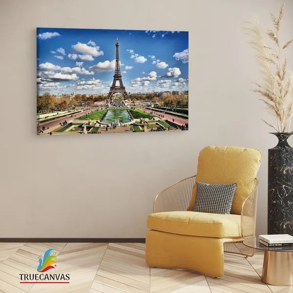 Multicolor_Eiffel_Tower,_Wooden_Framed_Canvas_Paintings_|_For_Living_Room_|_Bedroom_|_Office_|_Gallery_|_Ready_Wall_Mount_Canvas_Wall_Art_Painting_|_Size_-_12_X_18In,_Ct0590
