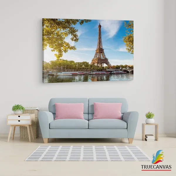 Multicolor_Eiffel_Tower,_Wooden_Framed_Canvas_Paintings_|_For_Living_Room_|_Bedroom_|_Office_|_Gallery_|_Ready_Wall_Mount_Canvas_Wall_Art_Painting_|_Size_-_12_X_18In,_Ct0592