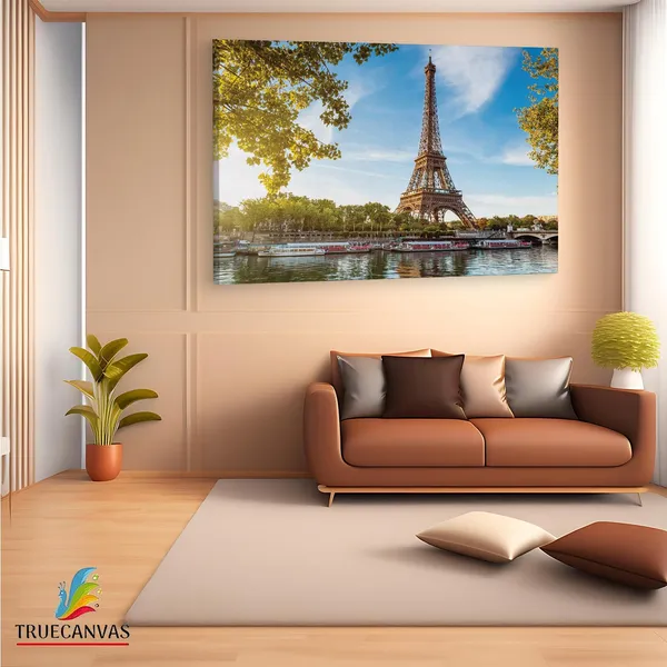 Multicolor_Eiffel_Tower,_Wooden_Framed_Canvas_Paintings_|_For_Living_Room_|_Bedroom_|_Office_|_Gallery_|_Ready_Wall_Mount_Canvas_Wall_Art_Painting_|_Size_-_12_X_18In,_Ct0592