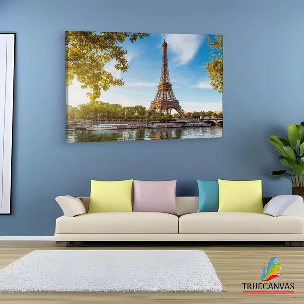 Multicolor_Eiffel_Tower,_Wooden_Framed_Canvas_Paintings_|_For_Living_Room_|_Bedroom_|_Office_|_Gallery_|_Ready_Wall_Mount_Canvas_Wall_Art_Painting_|_Size_-_12_X_18In,_Ct0592