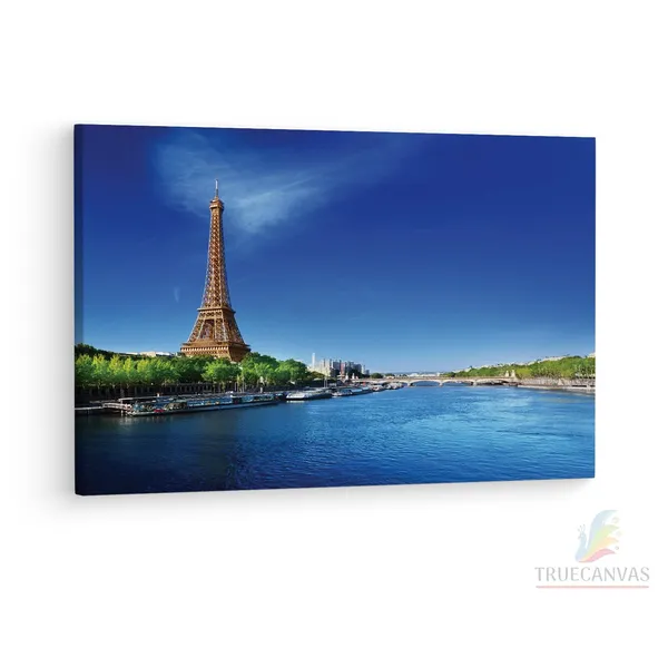 Multicolor_Eiffel_Tower,_Wooden_Framed_Canvas_Paintings_|_For_Living_Room_|_Bedroom_|_Office_|_Gallery_|_Ready_Wall_Mount_Canvas_Wall_Art_Painting_|_Size_-_12_X_18In,_Ct0593