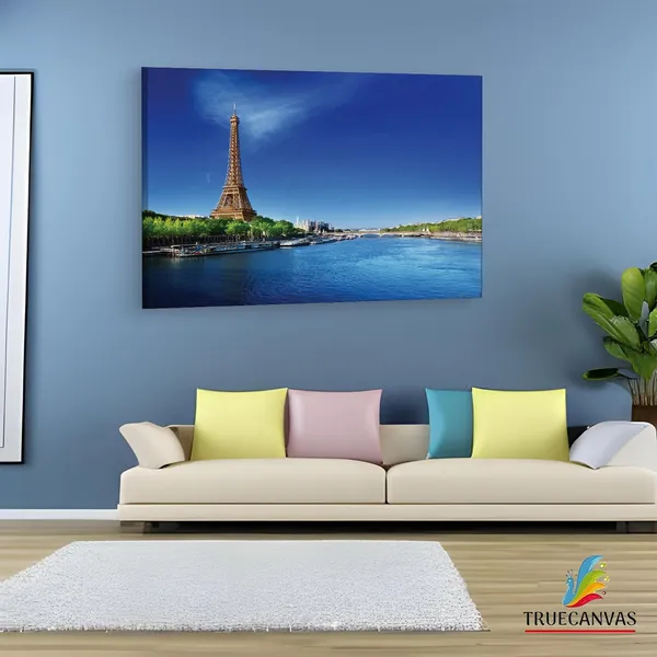 Multicolor_Eiffel_Tower,_Wooden_Framed_Canvas_Paintings_|_For_Living_Room_|_Bedroom_|_Office_|_Gallery_|_Ready_Wall_Mount_Canvas_Wall_Art_Painting_|_Size_-_12_X_18In,_Ct0593