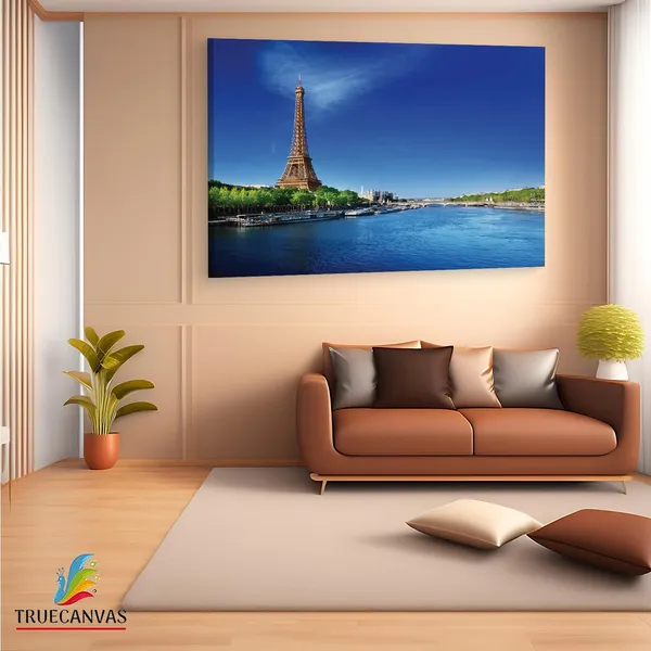 Multicolor_Eiffel_Tower,_Wooden_Framed_Canvas_Paintings_|_For_Living_Room_|_Bedroom_|_Office_|_Gallery_|_Ready_Wall_Mount_Canvas_Wall_Art_Painting_|_Size_-_12_X_18In,_Ct0593