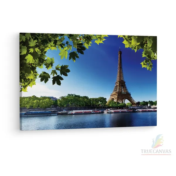 Multicolor_Eiffel_Tower,_Wooden_Framed_Canvas_Paintings_|_For_Living_Room_|_Bedroom_|_Office_|_Gallery_|_Ready_Wall_Mount_Canvas_Wall_Art_Painting_|_Size_-_12_X_18In,_Ct0594
