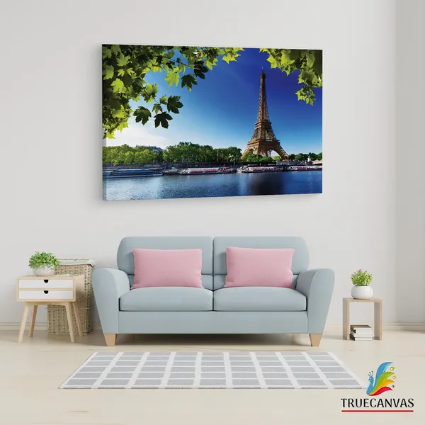 Multicolor_Eiffel_Tower,_Wooden_Framed_Canvas_Paintings_|_For_Living_Room_|_Bedroom_|_Office_|_Gallery_|_Ready_Wall_Mount_Canvas_Wall_Art_Painting_|_Size_-_12_X_18In,_Ct0594