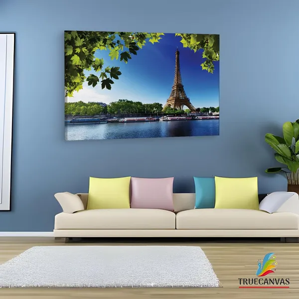 Multicolor_Eiffel_Tower,_Wooden_Framed_Canvas_Paintings_|_For_Living_Room_|_Bedroom_|_Office_|_Gallery_|_Ready_Wall_Mount_Canvas_Wall_Art_Painting_|_Size_-_12_X_18In,_Ct0594