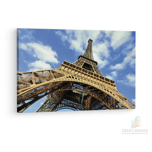 Multicolor_Eiffel_Tower,_Wooden_Framed_Canvas_Paintings_|_For_Living_Room_|_Bedroom_|_Office_|_Gallery_|_Ready_Wall_Mount_Canvas_Wall_Art_Painting_|_Size_-_12_X_18In,_Ct0596