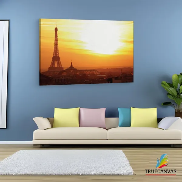 Multicolor_Eiffel_Tower,_Wooden_Framed_Canvas_Paintings_|_For_Living_Room_|_Bedroom_|_Office_|_Gallery_|_Ready_Wall_Mount_Canvas_Wall_Art_Painting_|_Size_-_12_X_18In,_Ct0597