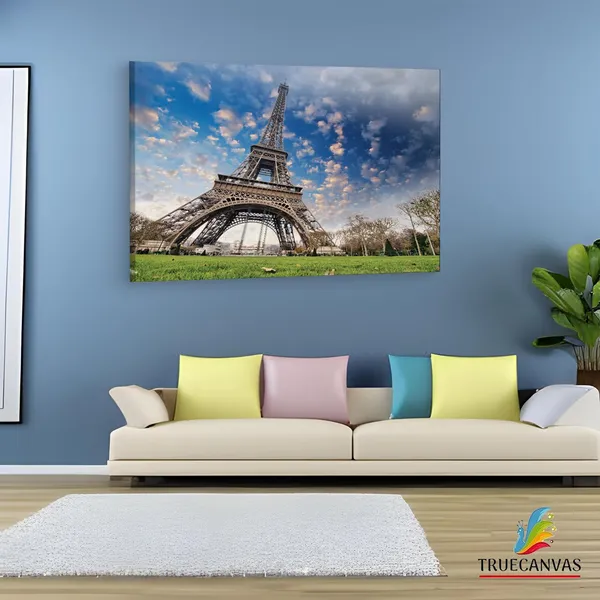 Multicolor_Eiffel_Tower,_Wooden_Framed_Canvas_Paintings_|_For_Living_Room_|_Bedroom_|_Office_|_Gallery_|_Ready_Wall_Mount_Canvas_Wall_Art_Painting_|_Size_-_12_X_18In,_Ct0598