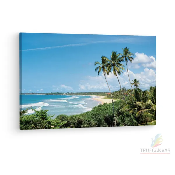Multicolor_Ventura_Beach,_Wooden_Framed_Canvas_Paintings_|_For_Living_Room_|_Bedroom_|_Office_|_Gallery_|_Ready_Wall_Mount_Canvas_Wall_Art_Painting_|_Size_-_12_X_18In,_Ct0607