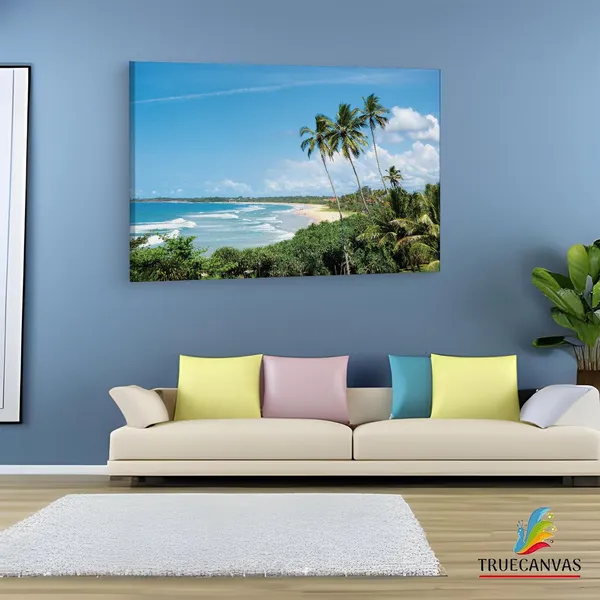 Multicolor_Ventura_Beach,_Wooden_Framed_Canvas_Paintings_|_For_Living_Room_|_Bedroom_|_Office_|_Gallery_|_Ready_Wall_Mount_Canvas_Wall_Art_Painting_|_Size_-_12_X_18In,_Ct0607
