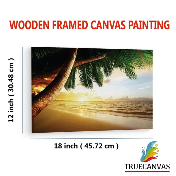 Multicolor_Papermoon_Fototapete,_Wooden_Framed_Canvas_Paintings_|_For_Living_Room_|_Bedroom_|_Office_|_Gallery_|_Ready_Wall_Mount_Canvas_Wall_Art_Painting_|_Size_-_12_X_18In,_Ct0625