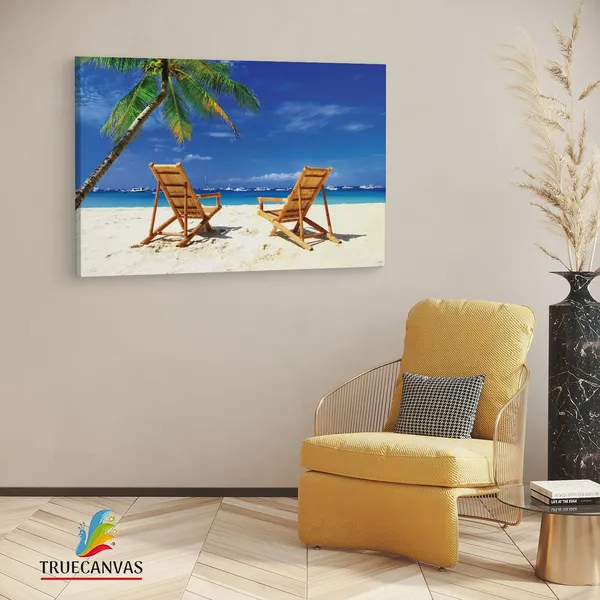 Multicolor_Goa_Beaches,_Wooden_Framed_Canvas_Paintings_|_For_Living_Room_|_Bedroom_|_Office_|_Gallery_|_Ready_Wall_Mount_Canvas_Wall_Art_Painting_|_Size_-_12_X_18In,_Ct0631