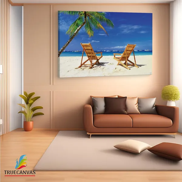 Multicolor_Goa_Beaches,_Wooden_Framed_Canvas_Paintings_|_For_Living_Room_|_Bedroom_|_Office_|_Gallery_|_Ready_Wall_Mount_Canvas_Wall_Art_Painting_|_Size_-_12_X_18In,_Ct0631