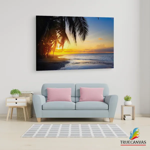 Multicolor_Beautiful_Sunrise,_Wooden_Framed_Canvas_Paintings_|_For_Living_Room_|_Bedroom_|_Office_|_Gallery_|_Ready_Wall_Mount_Canvas_Wall_Art_Painting_|_Size_-_12_X_18In,_Ct0636