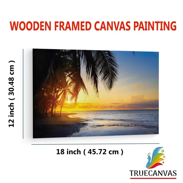 Multicolor_Beautiful_Sunrise,_Wooden_Framed_Canvas_Paintings_|_For_Living_Room_|_Bedroom_|_Office_|_Gallery_|_Ready_Wall_Mount_Canvas_Wall_Art_Painting_|_Size_-_12_X_18In,_Ct0636
