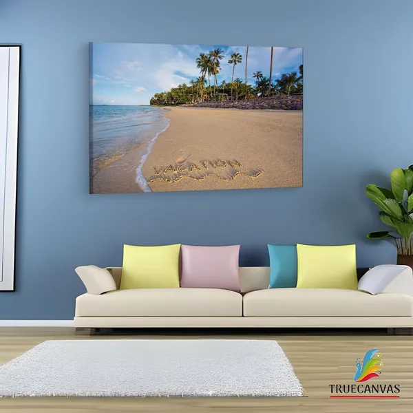 Multicolor_Koh_Samui,_Thailand,_Wooden_Framed_Canvas_Paintings_|_For_Living_Room_|_Bedroom_|_Office_|_Gallery_|_Ready_Wall_Mount_Canvas_Wall_Art_Painting_|_Size_-_12_X_18In,_Ct0639