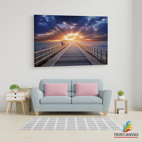 Multicolor_Beautiful_Sunset,_Wooden_Framed_Canvas_Paintings_|_For_Living_Room_|_Bedroom_|_Office_|_Gallery_|_Ready_Wall_Mount_Canvas_Wall_Art_Painting_|_Size_-_12_X_18In,_Ct0663