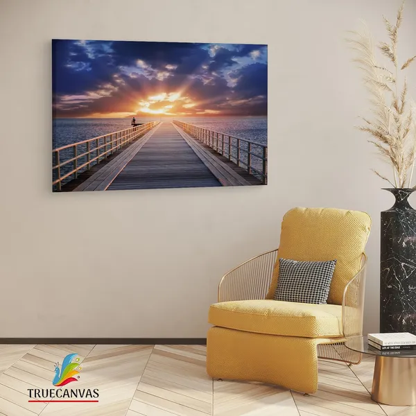 Multicolor_Beautiful_Sunset,_Wooden_Framed_Canvas_Paintings_|_For_Living_Room_|_Bedroom_|_Office_|_Gallery_|_Ready_Wall_Mount_Canvas_Wall_Art_Painting_|_Size_-_12_X_18In,_Ct0663