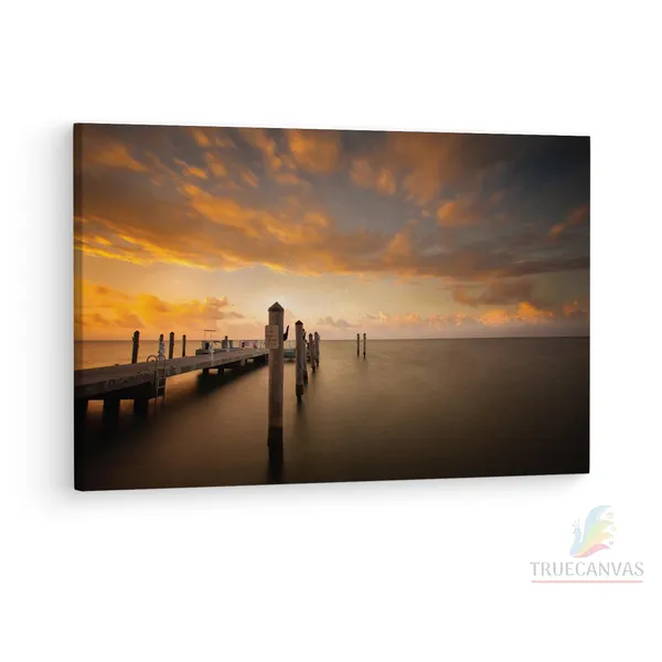 Multicolor_Photos_At_Chadwick_Beach_Island,_Wooden_Framed_Canvas_Paintings_|_For_Living_Room_|_Bedroom_|_Office_|_Gallery_|_Ready_Wall_Mount_Canvas_Wall_Art_Painting_|_Size_-_12_X_18In,_Ct0669